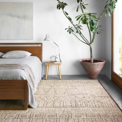Loloi rug for bedroom | The L&L Company