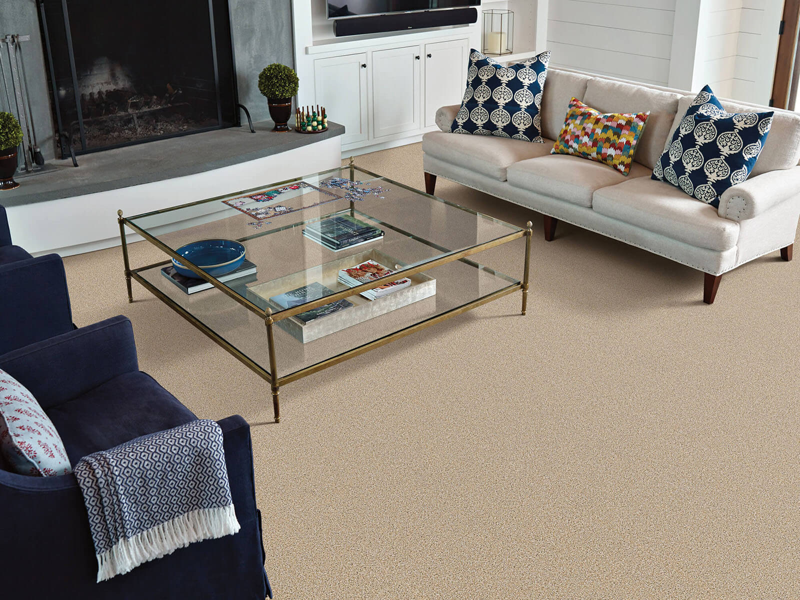 Living room carpet flooring | The L&L Company