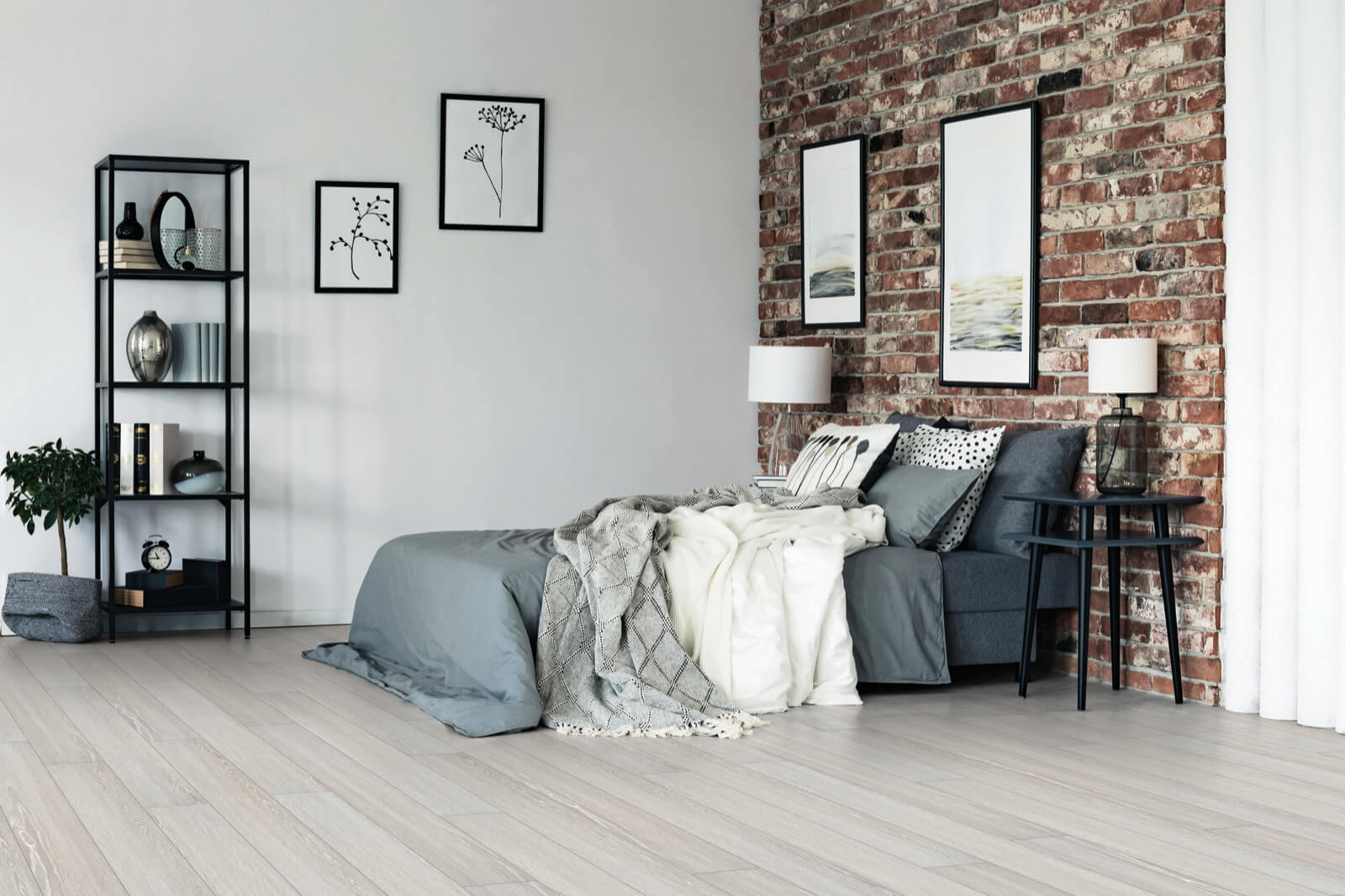 Bedroom vinyl flooring | The L&L Company