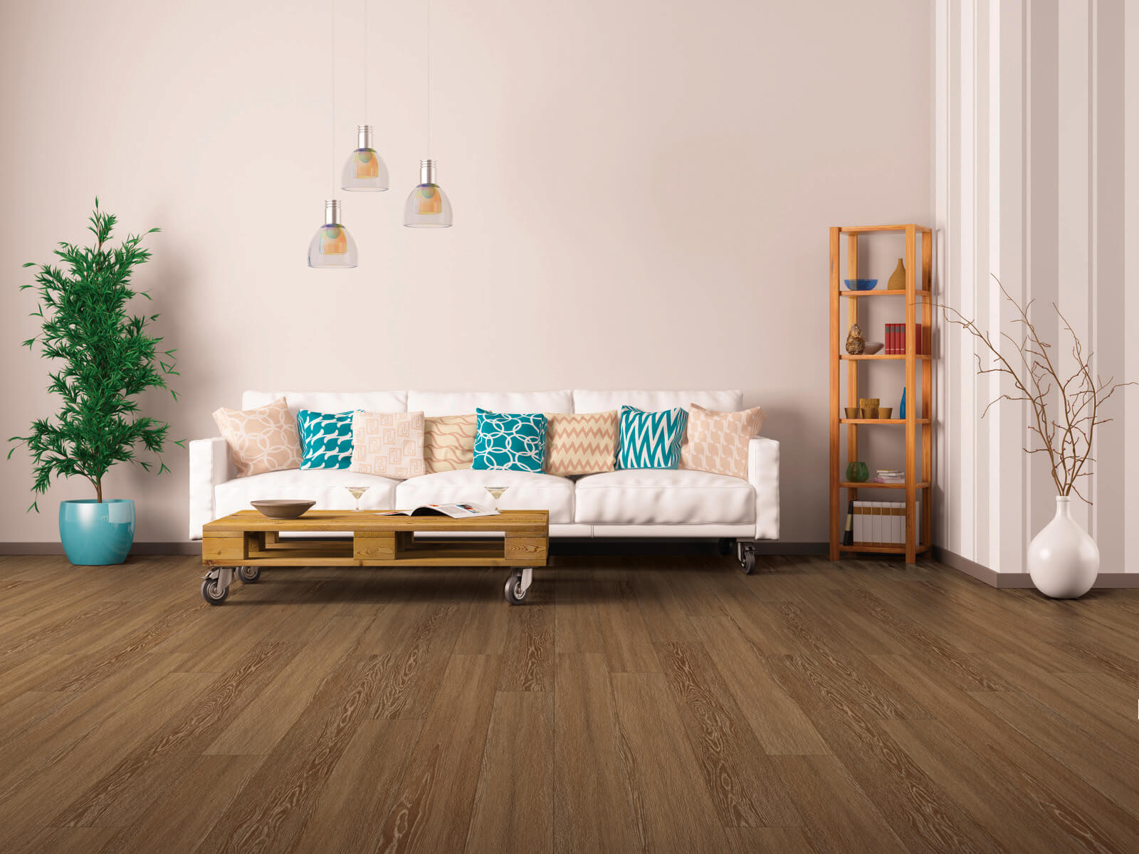Living room vinyl flooring | The L&L Company