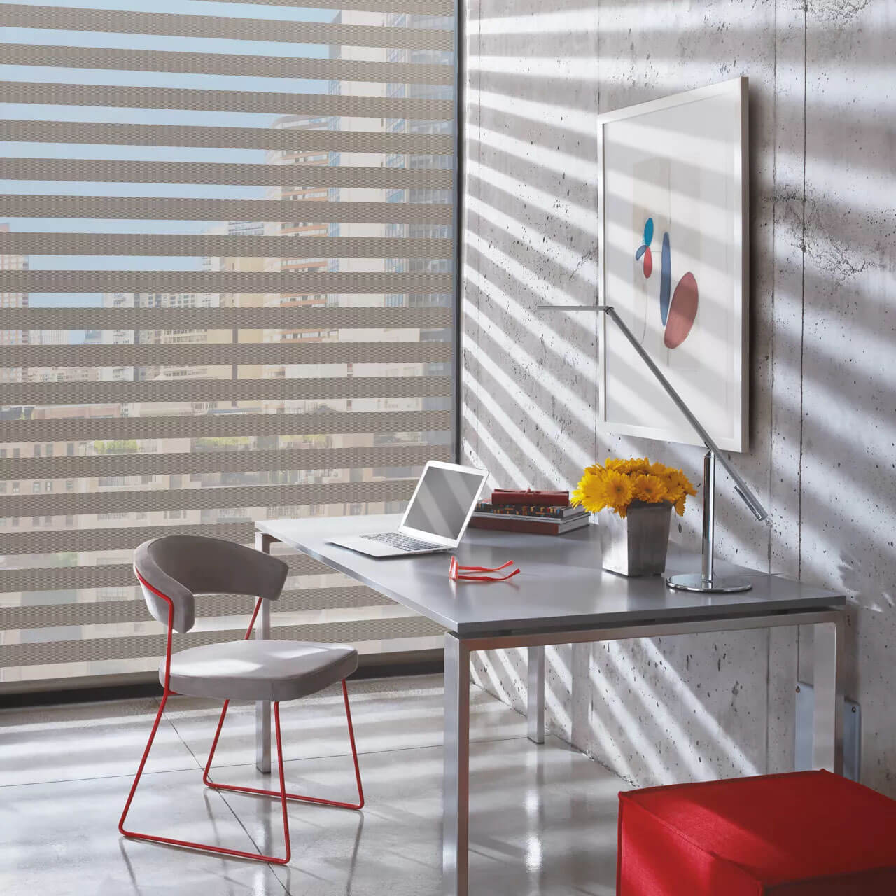 Window covering in study room | The L&L Company