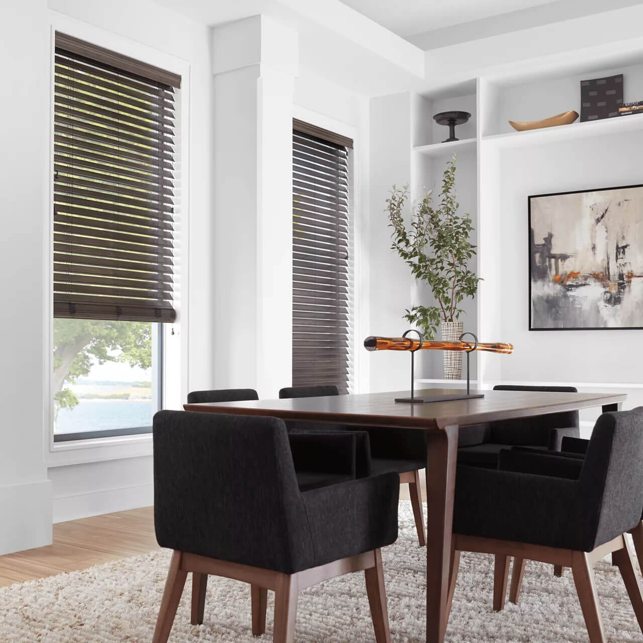 Window covering in dining room | The L&L Company