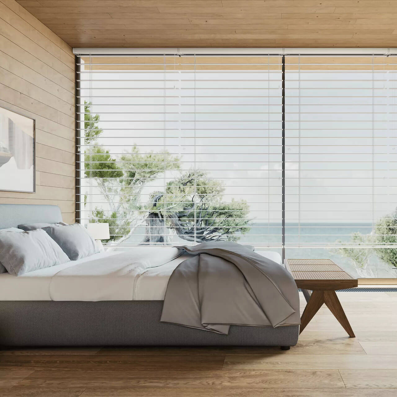 Window covering in bedroom | The L&L Company