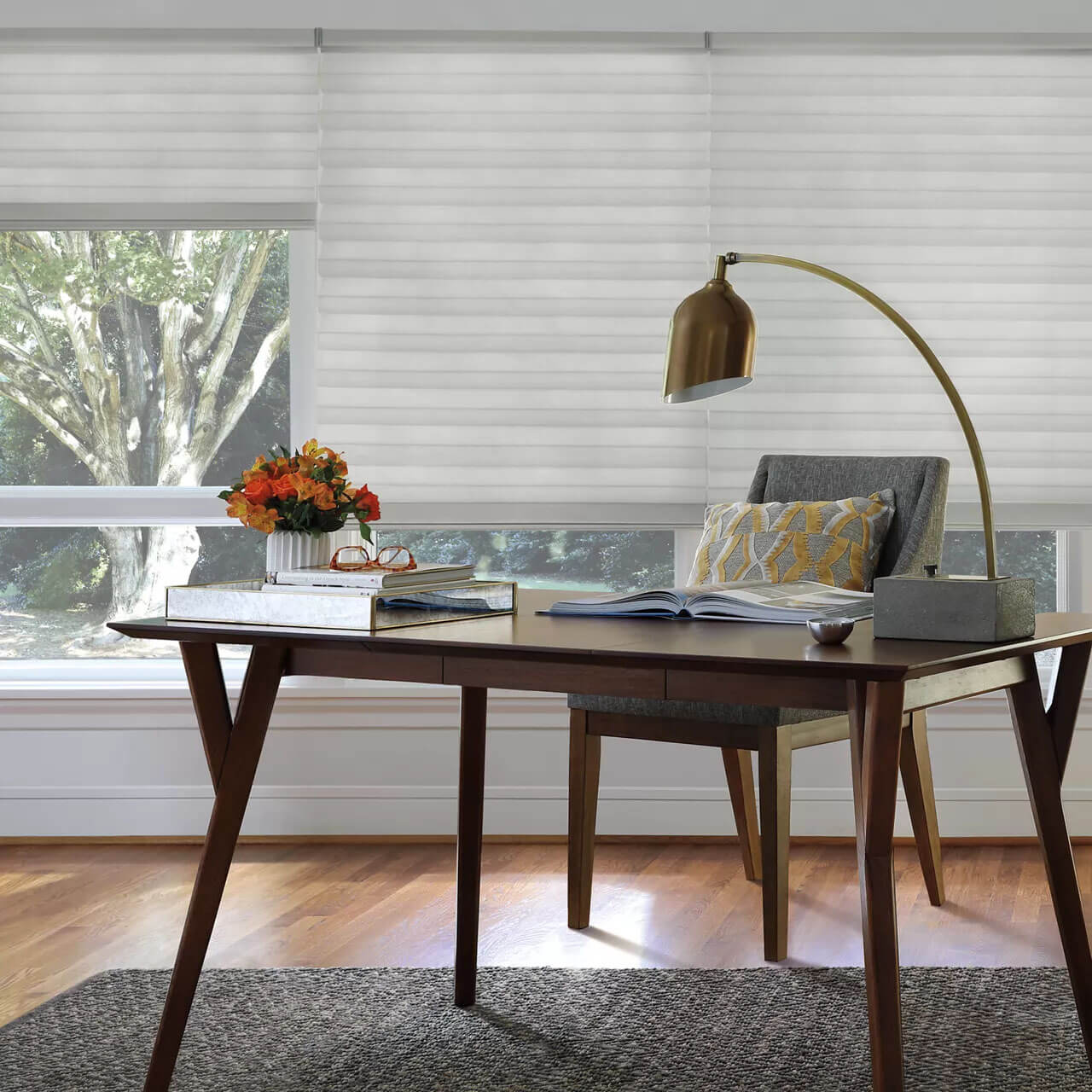 Window covering in study room | The L&L Company