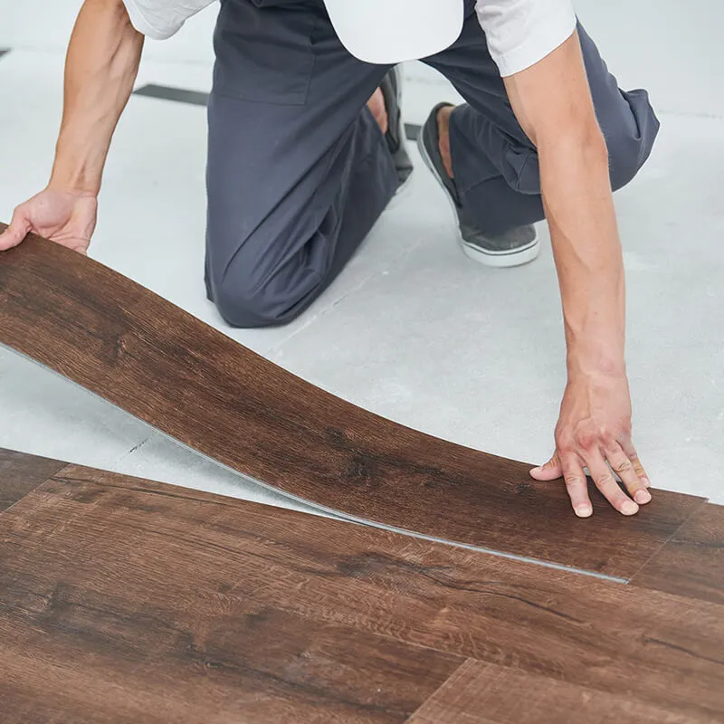 LuxuryVinylInstallBlock Vinyl Flooring Installation | The L & L Company