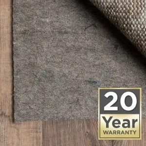 Rug pad 20 year warranty | The L & L Company