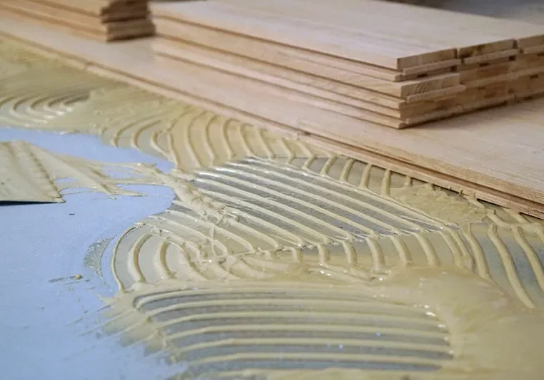 HardwoodGlueDown- Hardwood flooring Installation | The L & L Company